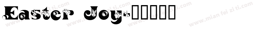 Easter Joy字体转换